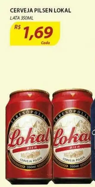 Assaí Atacadista Cerveja Pilsen Lokal 350ml oferta