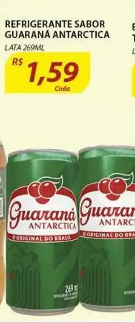 Assaí Atacadista Refrigerante Sabor Guarana Antarctica 269ml oferta