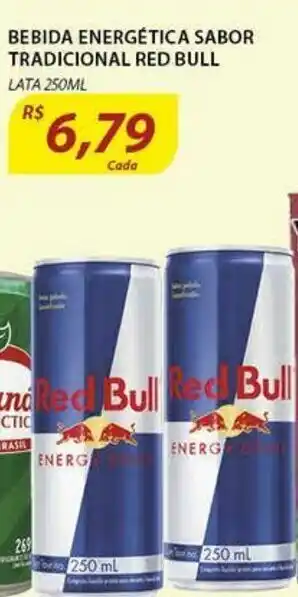 Bebida Energetica Sabor Tradicional Red Bull 250ml