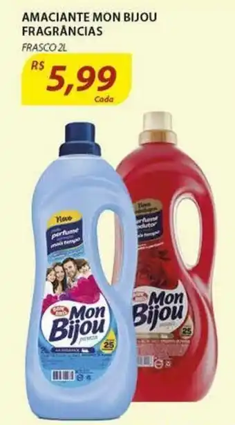 Assaí Atacadista Amaciante Mon Bijou 2L Fragrancias oferta