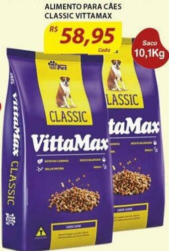 Assaí Atacadista Alimento Para Caes Classic Vittamax 10.1kg oferta