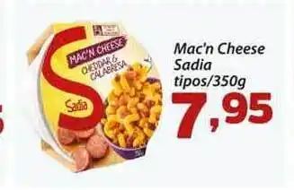 Confiança Supermercados Mac'n Cheese Sadia 350g oferta