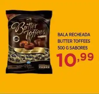 Apoio Mineiro Bala Recheada Butter Toffees Sabores 500g oferta