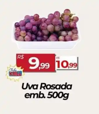 Rede Krill Uva Rosada emb. 500g oferta