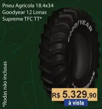 Pneu Agrícola 18.4x34 Goodyear 12 Lonas