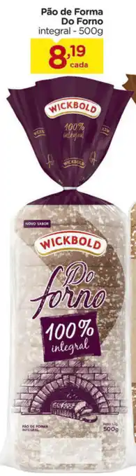 Carrefour Pao de Forma Do Forno 500g oferta
