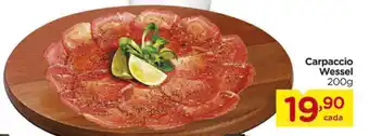 Carrefour Carpaccio Wessel 200g oferta