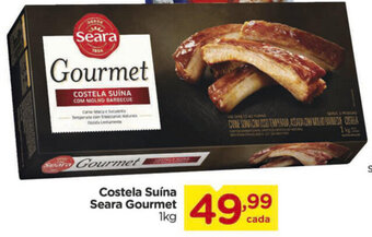 Carrefour Costela Suina Seara Gourmet 1kg oferta