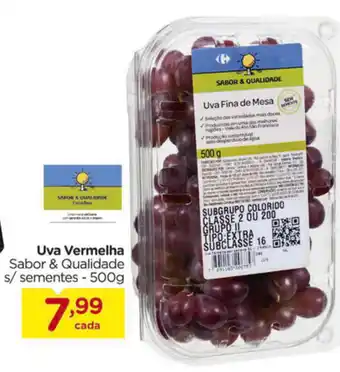 Carrefour Uva Vermelha 500g oferta