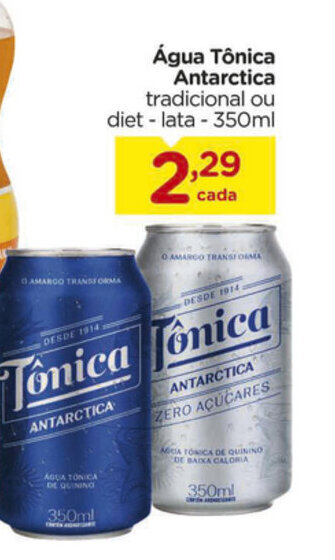 Agua Tonica Antarctica 350ml