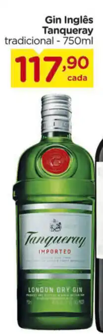 Carrefour Gin Ingles Tanqueray 750ml oferta