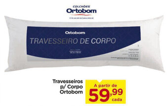 Travesseiro p/ Corpo Ortobom