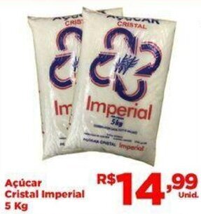 Acucar Cristal Imperial 5kg