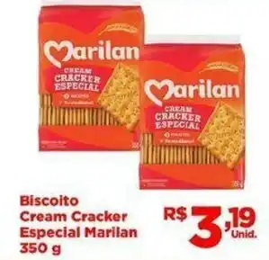 Tatico Biscoito Cream Cracker Especial Marilan 350g oferta