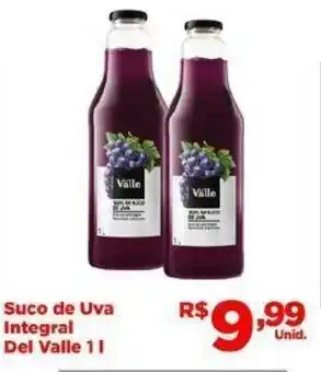 Tatico Suco de Uva Integral Del Valle 1L oferta