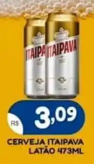 Bramil Supermercados CERVEJA ITAIPAVA LATÃO 473ML oferta