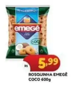 ROSQUINHA EMEGE COCO 600g