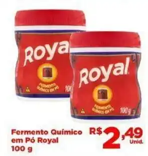 Fermento Quimico em po royal 100g