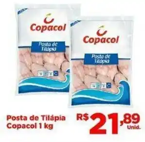 Tatico Posta de Tilapia Copacol 1kg oferta