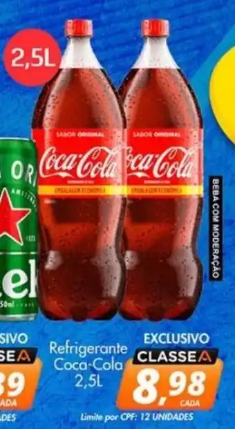 Delta Supermercados Refrigerante Coca-Cola 2.5L oferta