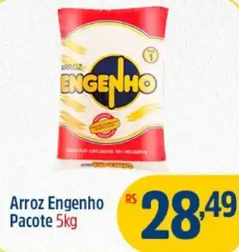 Quartetto Supermercados Arroz Engenho Pacote 5kg oferta