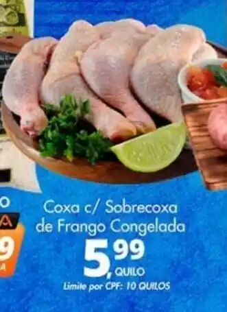 Coxa c/ Sobrecoxa de Frango Congelada