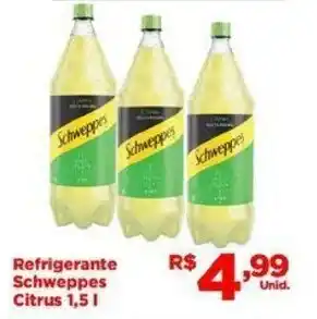 Tatico Refrigerante Schweppes Citrus 1.5L oferta