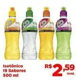 Tatico Isotonico I9 Sabores 500ml oferta
