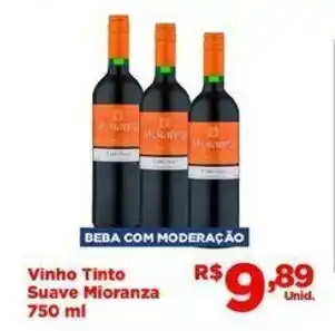 Tatico Vinho Tinto Suave Mioranza 750ml oferta