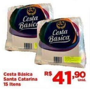 Tatico Cesta Basica Santa Catarina 15 Itens oferta