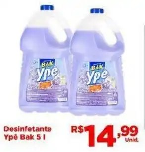 Desinfetante Ype Bak 5L