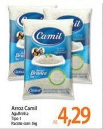 Arroz Camil Agulhinha 1kg