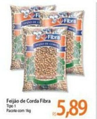 Feijao de Corda Fibra 1kg