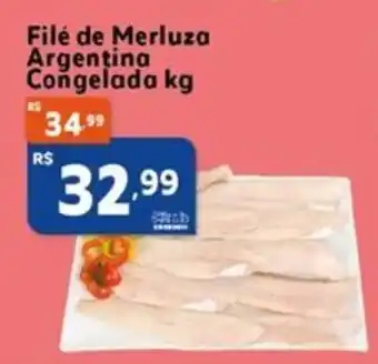 GoodBom Filé de Merluza Argentina Congelada kg oferta