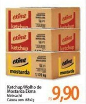 Ketchup/ Molho de Mostarda Ekma