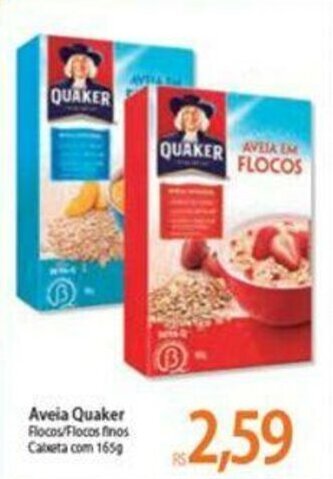 Aveia Quaker 165g