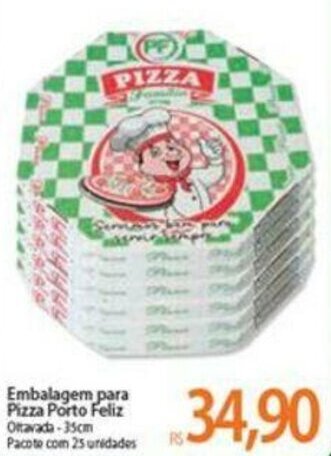 Atacadão Embalagem para Pizza Porto Feliz oferta