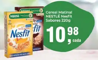 Supermercados Mundial Cereal Matinal Nestle Nesfit Sabores 220g oferta