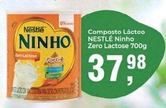 Supermercados Mundial Composto Lacteo Nestle Ninho Zero lactose 700g oferta