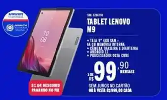 TABLET LENOVO M9