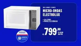 Casas Bahia MICRO-ONDAS ELECTROLUX oferta