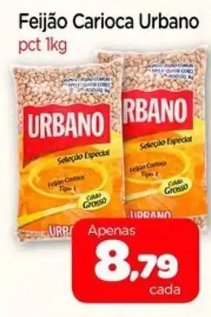 Feijão Carioca Urbano pct 1kg