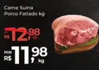 Carne Suína Porco Fatiado kg