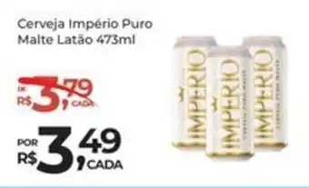 Super Luna Cerveja Império Puro Malte Latão 473ml oferta