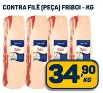 Dom Atacadista CONTRA FILÉ (PEÇA) FRIBOI - KG oferta