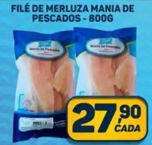 Dom Atacadista FILÉ DE MERLUZA MANIA DE PESCADOS-800G oferta