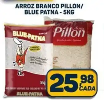 Dom Atacadista ARROZ BRANCO PILLON/ BLUE PATNA -5KG oferta