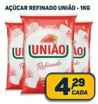 Dom Atacadista AÇÚCAR REFINADO UNIÃO - 1KG oferta