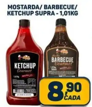 Dom Atacadista MOSTARDA/ BARBECUE/ KETCHUP SUPRA - 1,01KG oferta