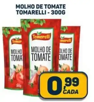 Dom Atacadista MOLHO DE TOMATE TOMARELLI-300G oferta